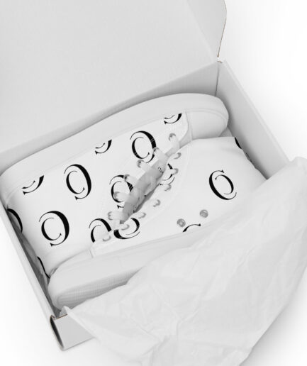 Women’s high top canvas shoes